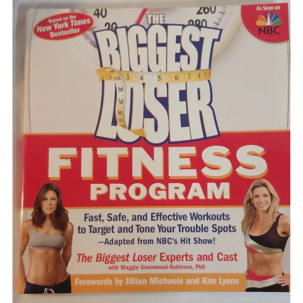 The Biggest Loser Book Lot Fitness Program & Weight Loss Program Paperback